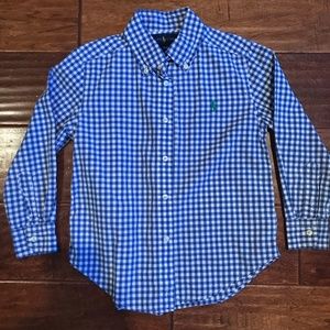 Ralph Lauren Blue Gingham Shirt